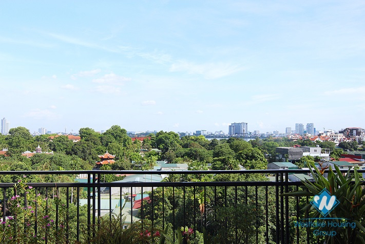 Superior lakeview duplex apartment rental in Tay Ho