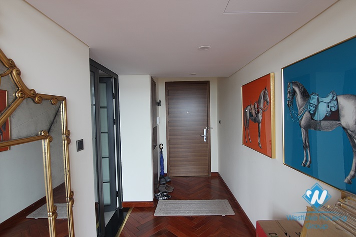 Beautiful with nice furniture for rent in Pent studio Building in Tay Ho District 