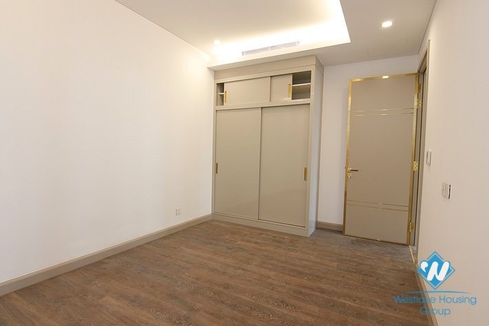 New and Unfurnished apartment in Sun Grand city, Thuy Khue, Tay Ho, Ha Noi