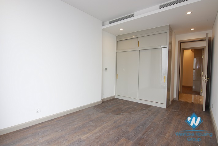 New and Unfurnished apartment in Sun Grand city, Thuy Khue, Tay Ho, Ha Noi