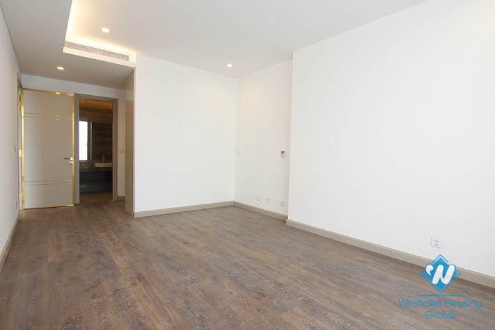 New and Unfurnished apartment in Sun Grand city, Thuy Khue, Tay Ho, Ha Noi
