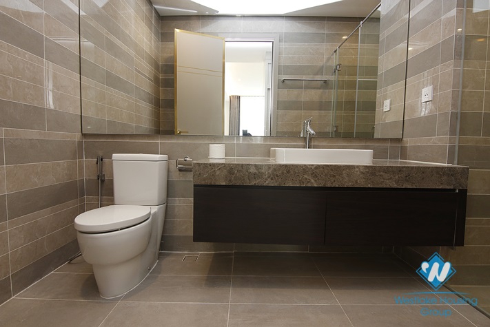 New and Unfurnished apartment in Sun Grand city, Thuy Khue, Tay Ho, Ha Noi