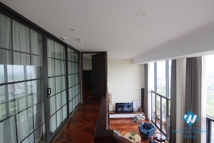 Beautiful with nice furniture for rent in Pent studio Building in Tay Ho District 