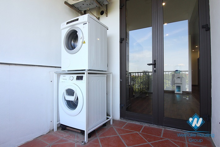 Superior lakeview duplex apartment rental in Tay Ho