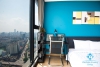 Highfloor open plan living room 2 bedrooms apt for rent in Vinhomes METROPOLIS