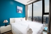Highfloor open plan living room 2 bedrooms apt for rent in Vinhomes METROPOLIS