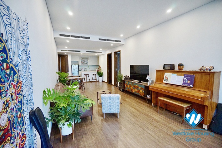 A beautiful 3 bedrooms apartment for rent in Sun Grand City Ancora building, Hai Ba Trung