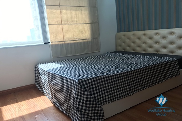 A well-decorated three-bedroom apartment in Ciputra with full furniture, Tay Ho district