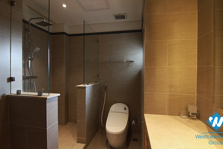 A state-of-the-art three bedroom apartment on the top floor on Trinh Cong Son, Tay Ho district