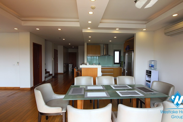A state-of-the-art three bedroom apartment on the top floor on Trinh Cong Son, Tay Ho district