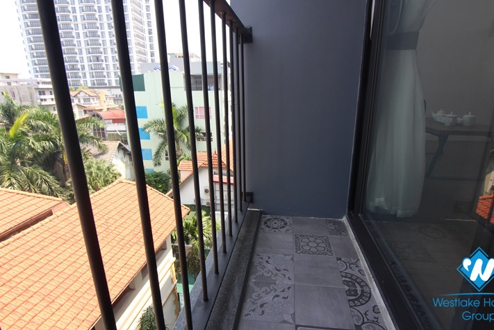 A lovely brand-new one-bedroom apartment on Tay Ho street, Tay Ho district, Hanoi