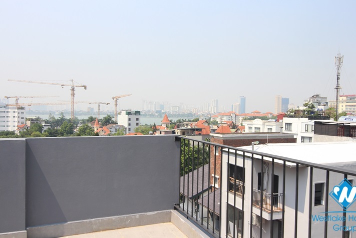 A lovely brand-new one-bedroom apartment on Tay Ho street, Tay Ho district, Hanoi