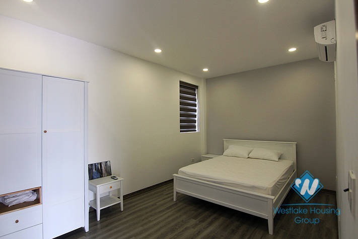 A new 1 bedroom apartment with lake view for rent in Nhat Chieu, Tay ho