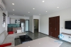 A new 1 bedroom apartment with lake view for rent in Nhat Chieu, Tay ho