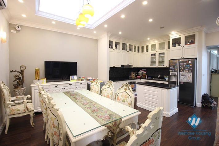 A cozy four-bedroom villa in Ciputra, Tay Ho district, Hanoi