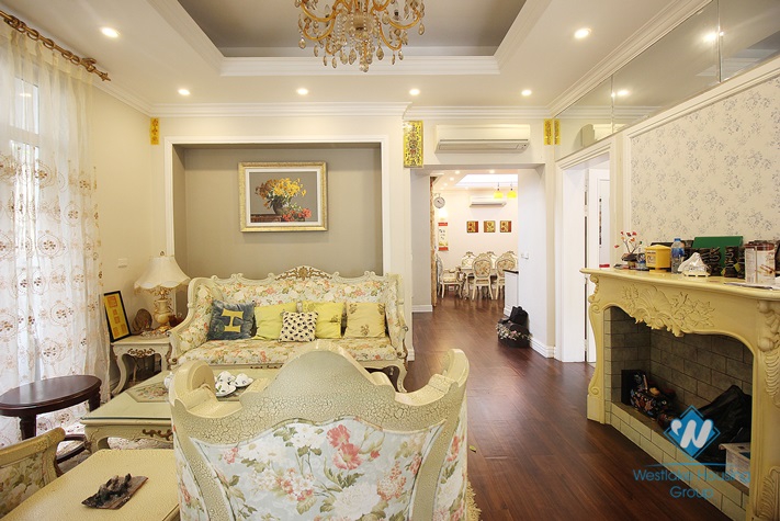 A cozy four-bedroom villa in Ciputra, Tay Ho district, Hanoi