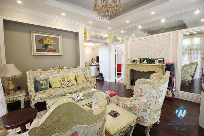 A cozy four-bedroom villa in Ciputra, Tay Ho district, Hanoi