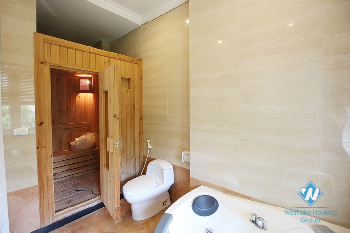 A cozy four-bedroom villa in Ciputra, Tay Ho district, Hanoi