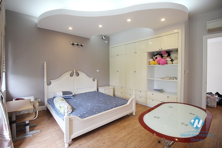 A cozy four-bedroom villa in Ciputra, Tay Ho district, Hanoi