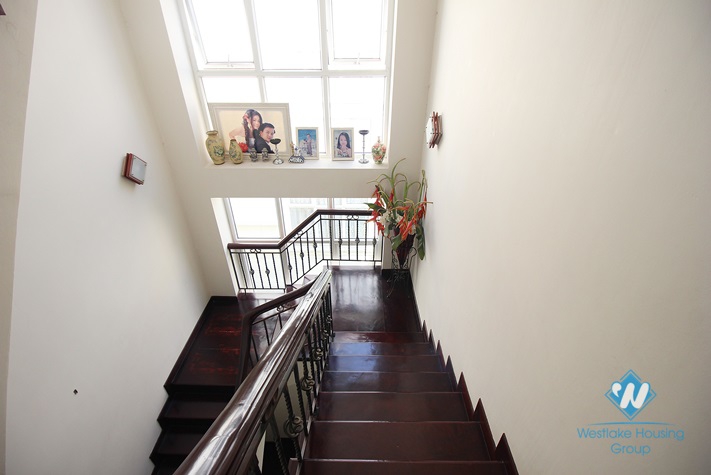 A cozy four-bedroom villa in Ciputra, Tay Ho district, Hanoi