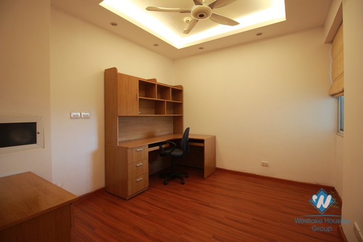 A well-decorated three-bedroom apartment in Ciputra, Tay Ho district