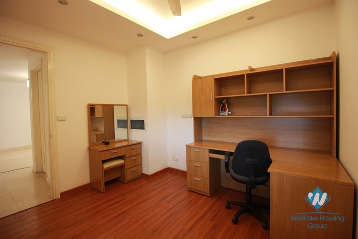 A well-decorated three-bedroom apartment in Ciputra, Tay Ho district