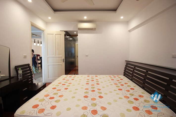 A well-decorated three-bedroom apartment in Ciputra, Tay Ho district