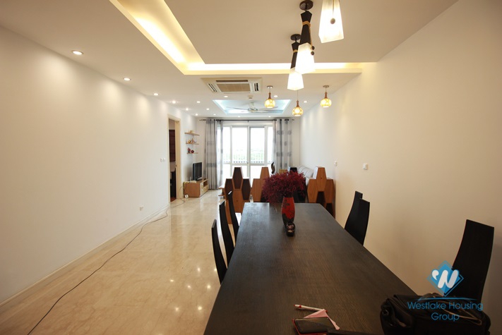 A well-decorated three-bedroom apartment in Ciputra, Tay Ho district