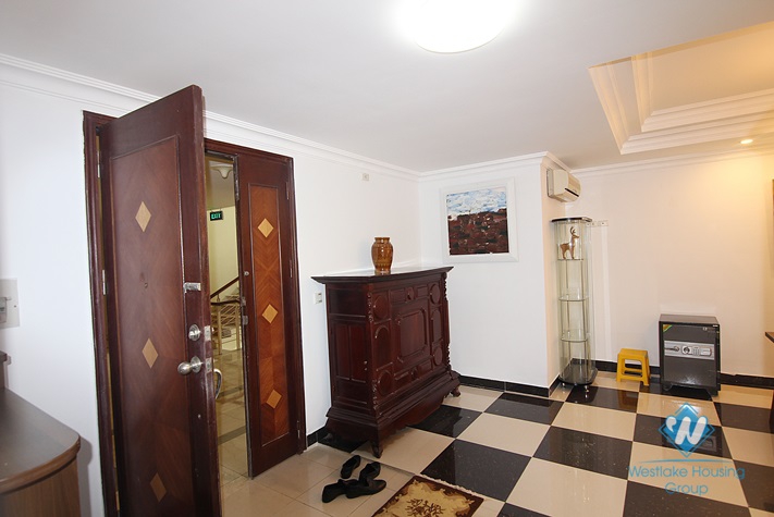 A resonably priced three-bedroom apartment located in Ciputra, Tay Ho district, Hanoi