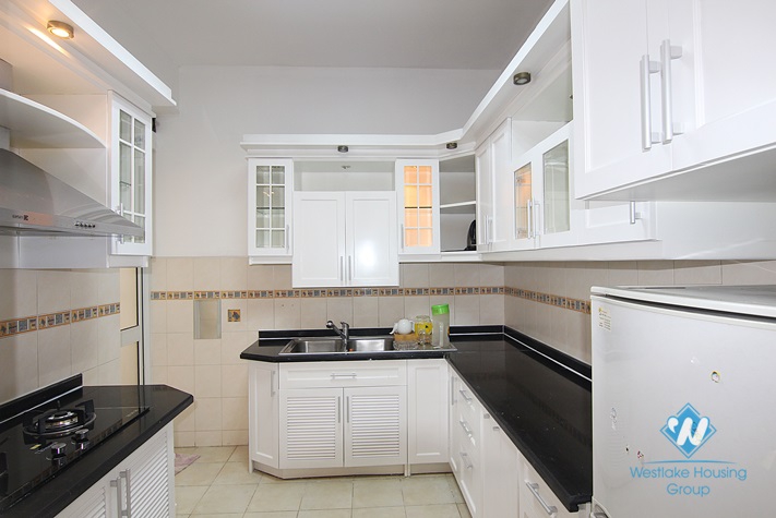 A resonably priced three-bedroom apartment located in Ciputra, Tay Ho district, Hanoi