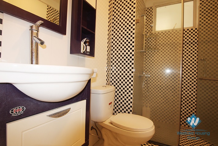 A resonably priced three-bedroom apartment located in Ciputra, Tay Ho district, Hanoi