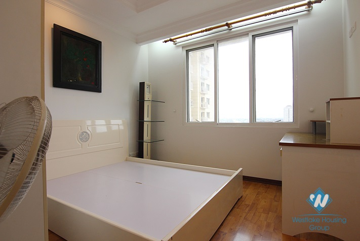 A resonably priced three-bedroom apartment located in Ciputra, Tay Ho district, Hanoi