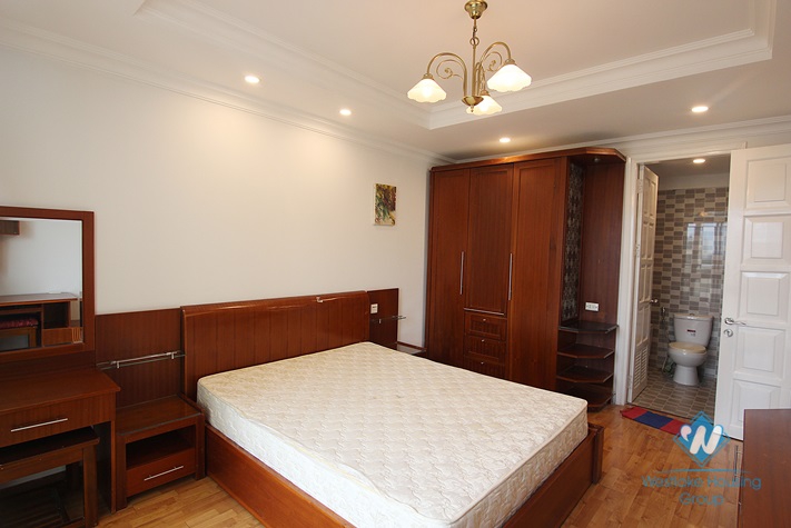 A resonably priced three-bedroom apartment located in Ciputra, Tay Ho district, Hanoi