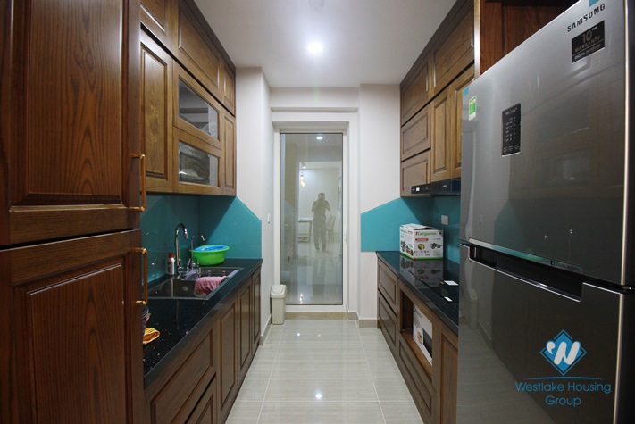 A three-bedroom apartment with brand new furniture with high quality in Ciputra, Tay Ho district
