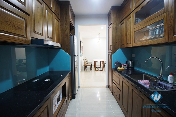 A three-bedroom apartment with brand new furniture with high quality in Ciputra, Tay Ho district