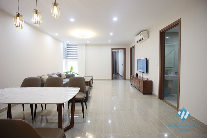 A three-bedroom apartment with brand new furniture with high quality in Ciputra, Tay Ho district