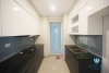 An unfurnished three-bedroom apartment in Ciputra, Tay Ho district, Hanoi
