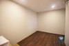 An unfurnished three-bedroom apartment in Ciputra, Tay Ho district, Hanoi