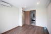 An unfurnished three-bedroom apartment in Ciputra, Tay Ho district, Hanoi
