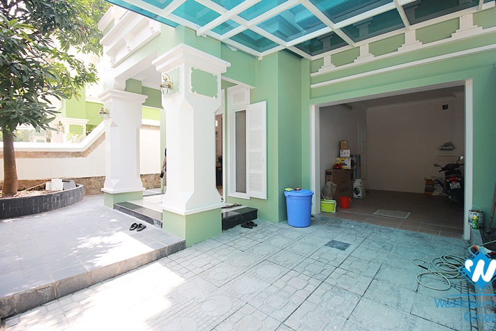 A well-decorated five-bedroom villa in Ciputra, Tay Ho district
