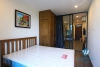 Bright 1 bedroom apartment for rent in Yen phu village, Tay Ho, Ha Noi