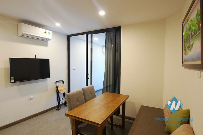 Bright 1 bedroom apartment for rent in Yen phu village, Tay Ho, Ha Noi