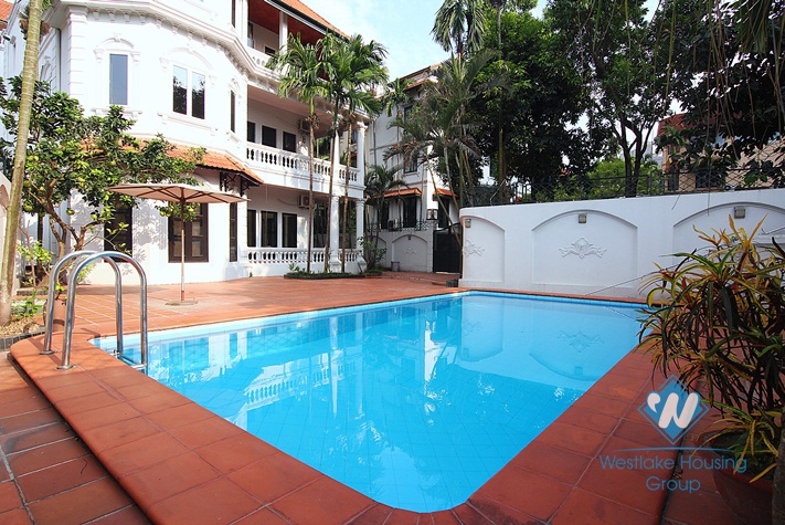 Spacious 6 bedrooms house with swimming pool for rent in To Ngoc Van - Tay Ho