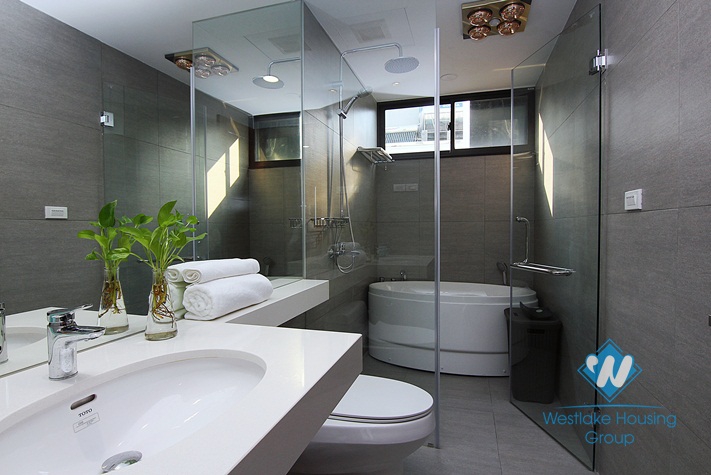 A new and modern 3 bedroom apartment for rent in Trinh cong son, Tay ho