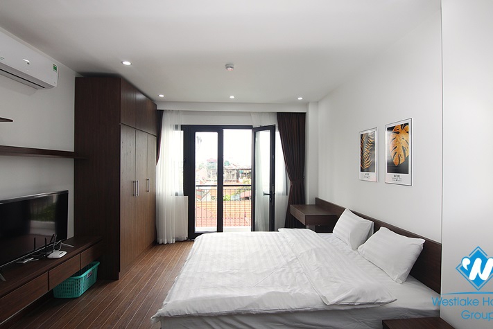 An amazingly cheap brand-new studio on Xuan Dieu st, Tay Ho district