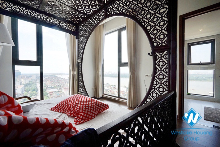 A beautiful 3 bedrooms apartment for rent in Sun Grand City Ancora building, Hai Ba Trung