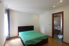 Lake view 3 bedrooms apartment for rent in Au Co street, Tay Ho, Ha Noi