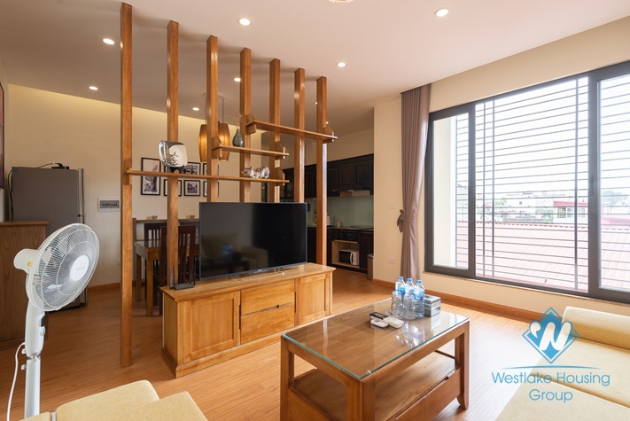 Bright 2 bedroom apartment for rent in Kham Thien street, Dong Da, Ha Noi