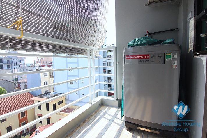 High floor one bedroom apartment for rent in Trinh Cong Son, Tay Ho