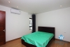 Lake view 3 bedrooms apartment for rent in Au Co street, Tay Ho, Ha Noi